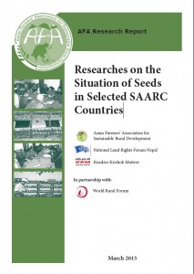 researches on the situation of seeds in selected saarc countries